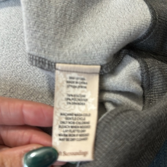 Soft Surroundings Womens Cortese Tunic Pullover Gray Soft Stretchy Size Medium - Picture 7 of 7